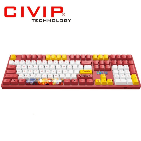Bàn phím Akko 3108 V2 On Piece - Luffy (AKKO Orange switch)