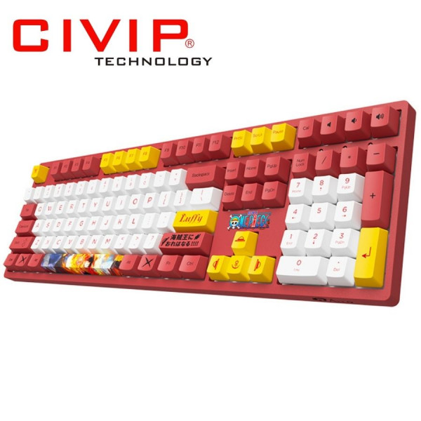 Bàn phím Akko 3108 V2 On Piece - Luffy (AKKO Orange switch)
