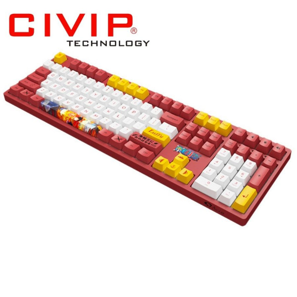 Bàn phím Akko 3108 V2 On Piece - Luffy (AKKO Orange switch)