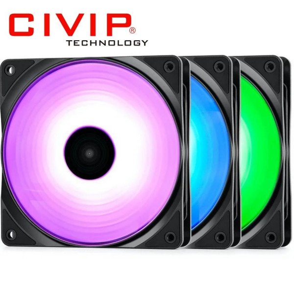 Fan case Deepcool RF120 3XFAN RGB FADE020