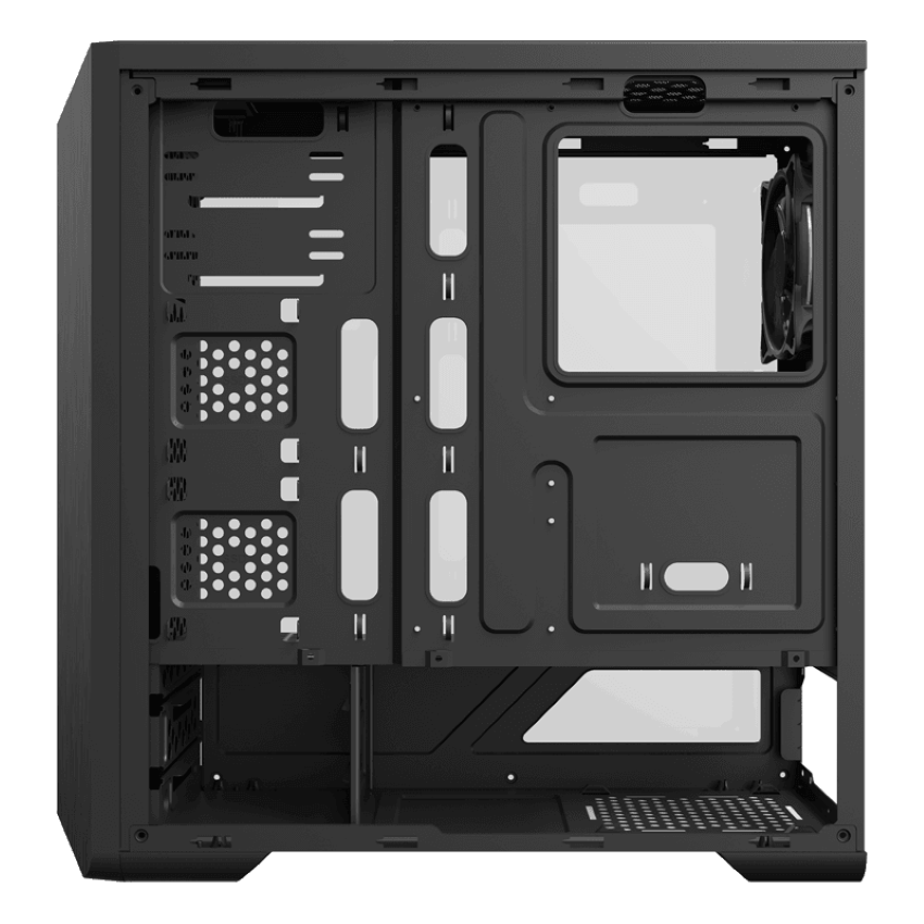 Vỏ Case GAMEMAX G517 SHINE (Mid Tower/Màu Đen/Led RGB)