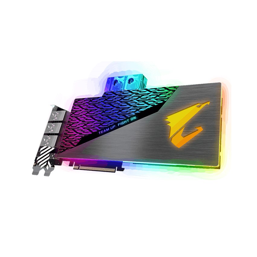 Card màn hình GIGABYTE AORUS RTX 2080 Ti XTREME WATERFORCE WB (11GB GDDR6/352-bit/HDMI+DP+Type-C)