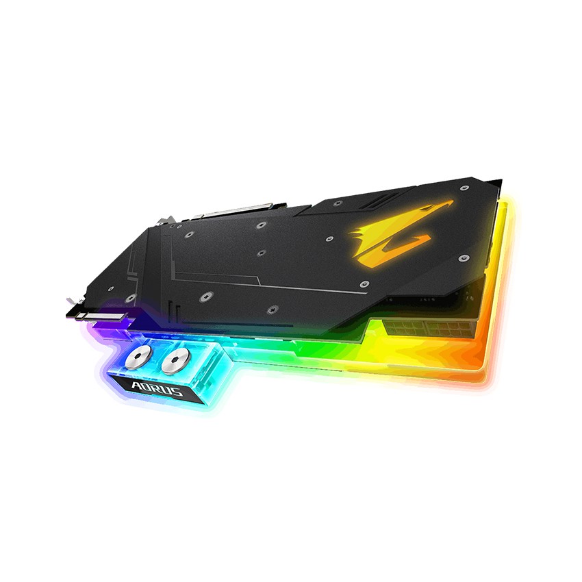 Card màn hình GIGABYTE AORUS RTX 2080 Ti XTREME WATERFORCE WB (11GB GDDR6/352-bit/HDMI+DP+Type-C)