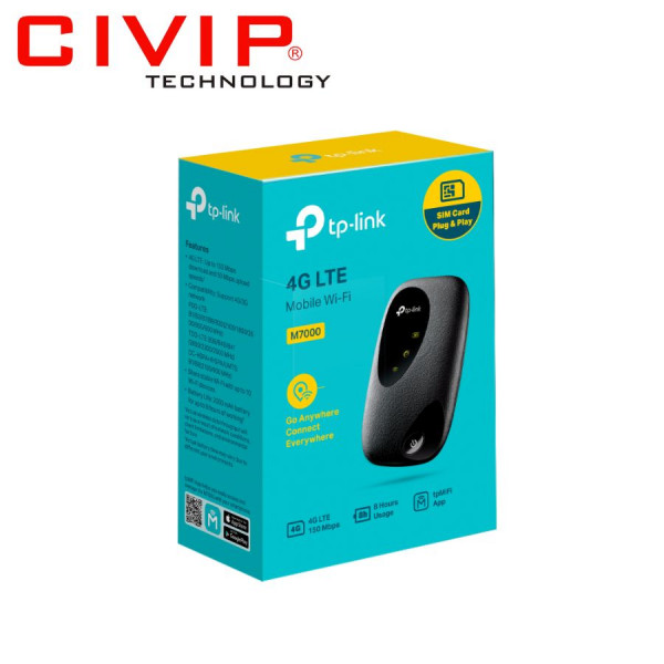 Router Wifi di động 4G LTE TPLink M7000