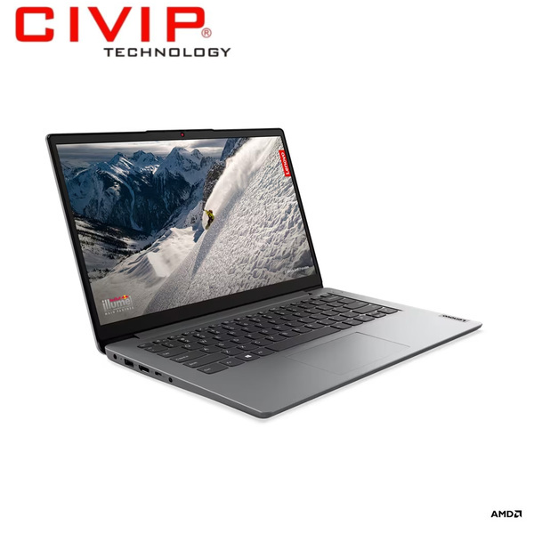 Laptop Lenovo IdeaPad 1 14ALC7 82R30078VN (AMD Ryzen 5 5500U | 16GB | 512GB | AMD Radeon | 14 inch FHD | Win 11 | Xám | 2Y)