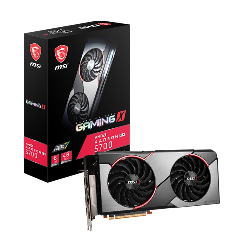 Card màn hình MSI Radeon RX 5700 GAMING X (8GB GDDR6/256-bit/HDMI+DP)