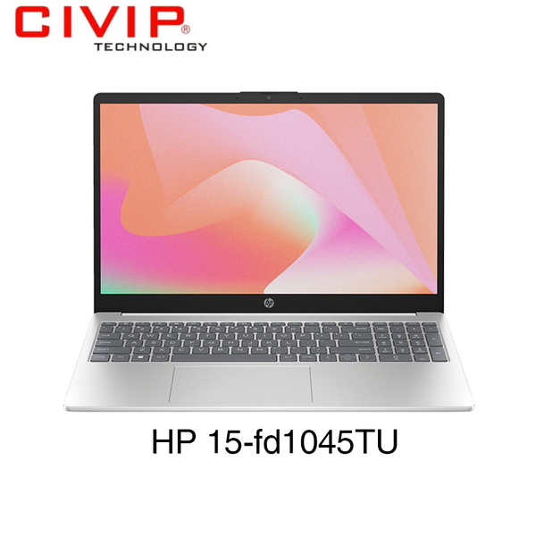 Máy tính xách tay HP 15-fd1045TU 9Z2X1PA,Core 5-120U,16GB RAM,512GB SSD,Intel Graphics,15.6