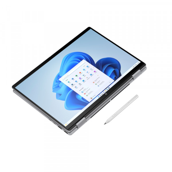 Laptop HP Envy x360 14-fa0092AU AY8U2PA (R7 8840HS/32GB/1TB SSD/14 inch 2.8K Touch 120Hz/Win 11/Silver/Vỏ nhôm/Pen)