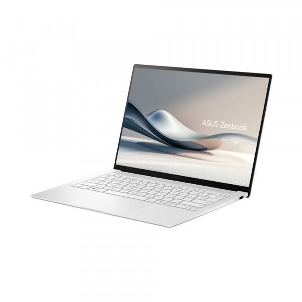 Laptop Asus Zenbook S 14 OLED UX5406SA-PV140WS (Intel Core Ultra 7 Processor 258V/ 14 inch 3K OLED/ Intel Arc/ 32GB/ 1TB/ Win 11/ Office/ Trắng)
