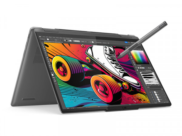Laptop Lenovo Yoga 7 2-in-1 14IML9 83DJ001FVN (Intel Core Ultra 7 155H/ 16GB/ 512GB/ Intel Arc/ 14 inch WUXGA/ Cảm ứng/ Win 11/ Office/ Xám)