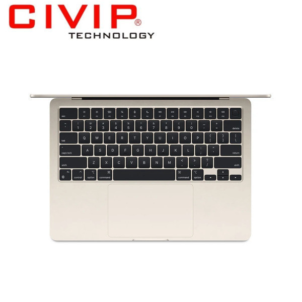 Laptop Apple Macbook Air M2 Z15Z0030X (10 core GPU/ 16GB/ 512GB/ 13.6Inch/ Mac OS/ Starlight/ Vỏ nhôm)