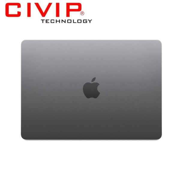 Laptop Apple Macbook Air M3 Z1B6001H3 (8 Core CPU/ 10 core GPU/ 16GB/ 256GB/ 13.6Inch/ Mac OS/ Space Gray/ Vỏ nhôm)