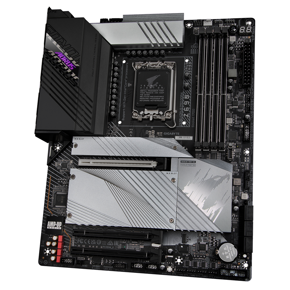 Mainboard Gigabyte Z690 AORUS PRO DDR4 (Intel Socket 1700, Chipset Z690, Ram DDR4, DisplayPort, ATX)