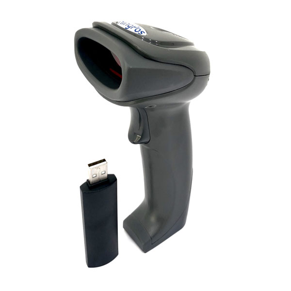 Máy quét mã vạch không dây KingPos SI-2500W (quét mã vạch 1D và 2D)
