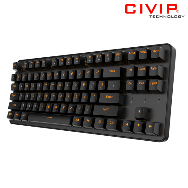 Bàn phím cơ không dây Gaming Dare-U EK807G Black D-Red Switch