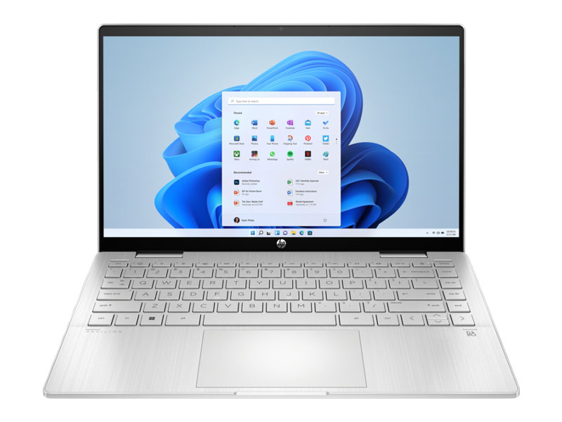 Laptop HP Pavilion X360 14-ek1046TU 80R24PA (Intel Core i3-1315U/ 8GB/ 256GB/ Intel UHD/ 14 inch FHD/ Cảm ứng/ Win 11/ Bạc)