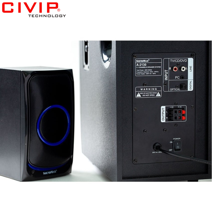Loa SoundMax A2130/2.1