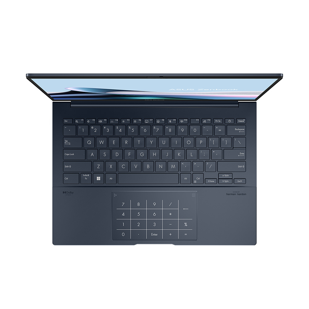 Laptop Asus Zenbook 14 OLED UX3405MA-PP475W (Intel Core Ultra 9 Processor 185H/ 32GB/ 1TB/ Intel Arc/ 14 inch 3K 120Hz/ Win 11/ Xanh)