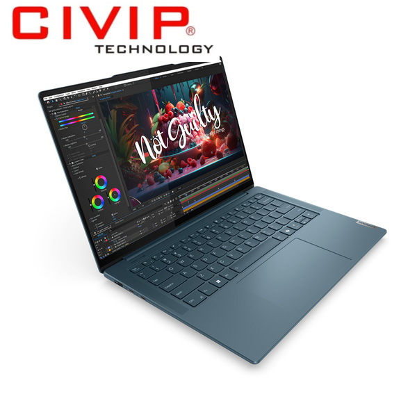 Laptop Lenovo Yoga Pro 7 14IMH9 83E2006MVN (Intel Core Ultra 7 155H | 1TB | 32GB | RTX 4050 6GB | 14.5 inch 2.8K | Win 11 | Office | Xanh)