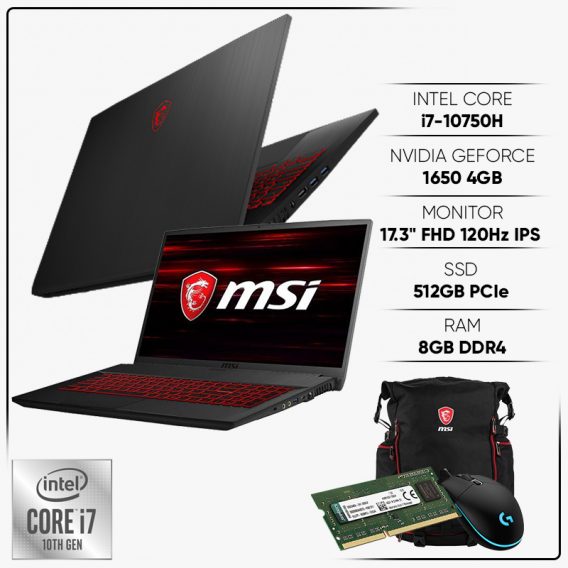 Msi gf75 10scxr 653xru обзор