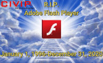 Adobe Flash đã dừng hỗ trợ từ 01/01/2021