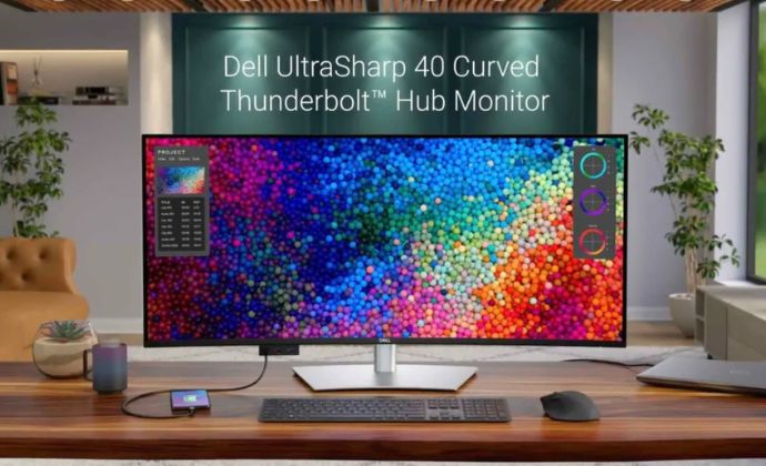 Dell ra mắt màn hình cong 40 inch, độ phân giải 5K siêu khủng.