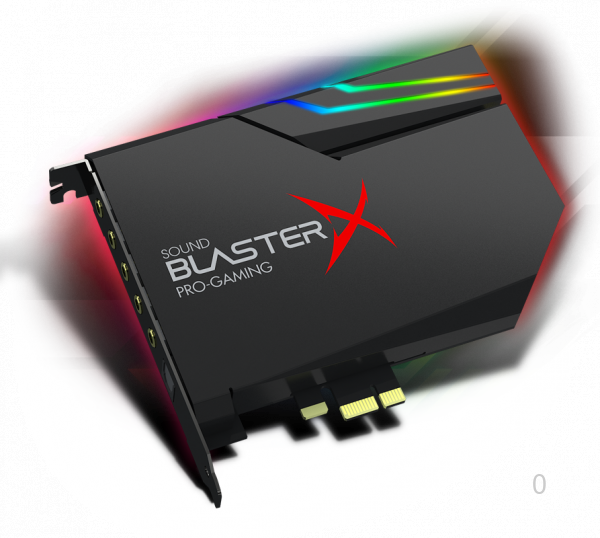 Внешняя звуковая карта creative sound blaster x5
