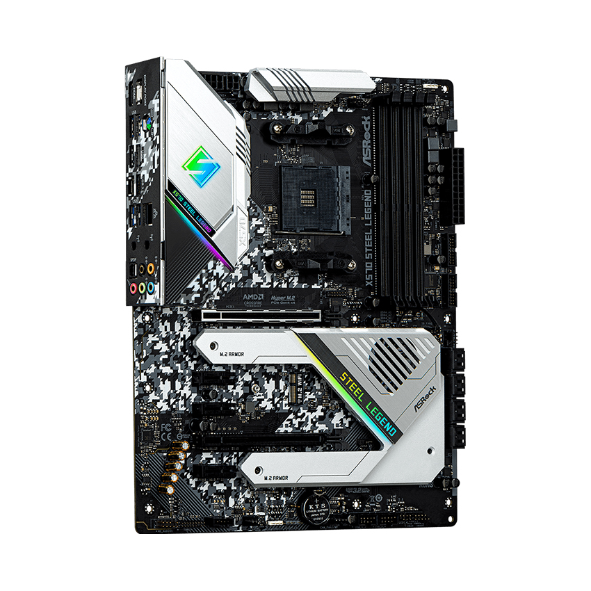 Mainboard ASROCK X570 Steel Legend (AMD X570/Socket AM4/ATX/4 khe RAM DDR4)