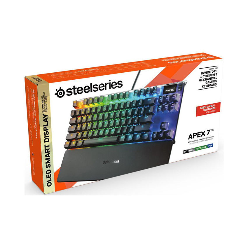 Bàn phím cơ Steelseries Apex 7 TKL Mechanical Blue - 64758