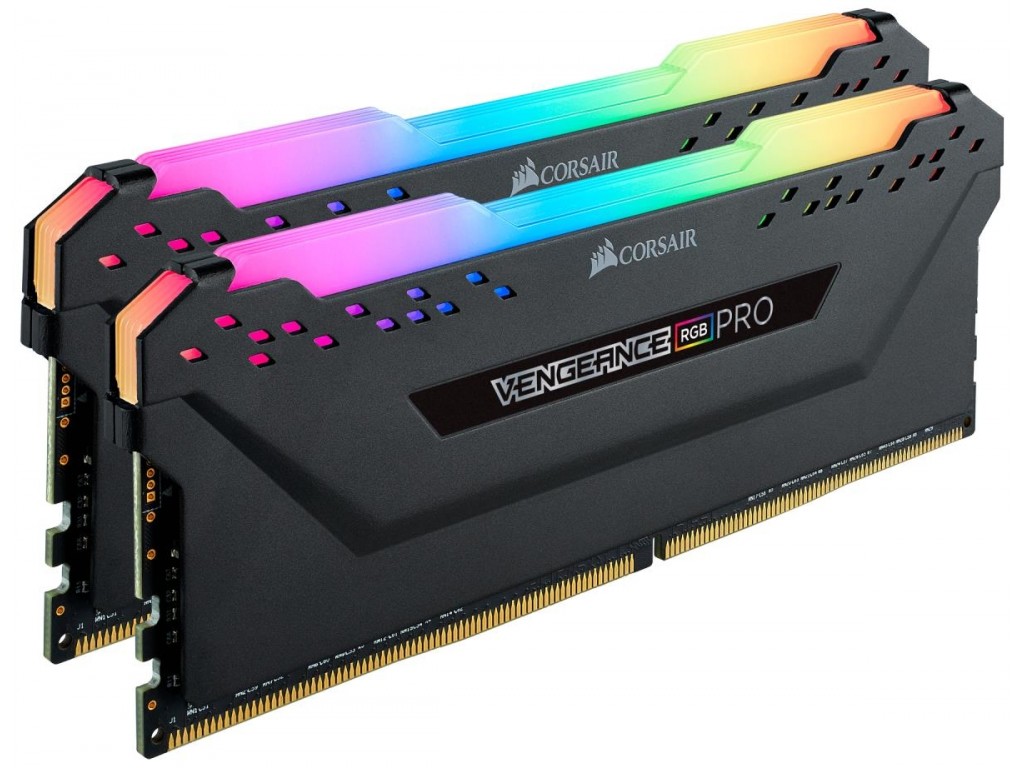 Ram PC Corsair Vengeance Pro RGB (16GB(2x8GB)/DDR4 3200MHz) - CMW16GX4M2C3200C16W