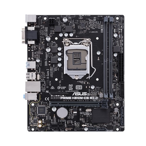 Mainboard ASUS PRIME H310M-CS R2.0 (Intel H310/Socket 1151/mATX/2 khe RAM DDR4)