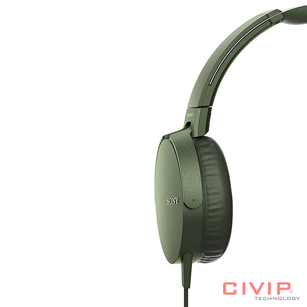 Tai nghe Sony MDR-XB550AP (Green)