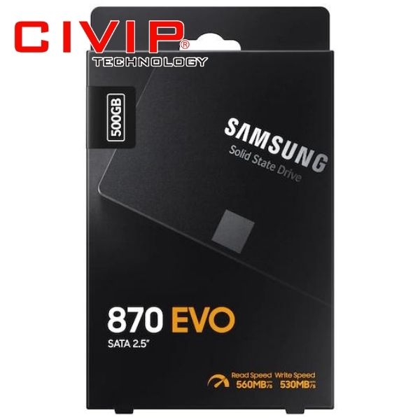 Ổ cứng SSD Samsung 870 EVO 500GB SATA III 6Gb/s 2.5 inch - MZ-77E500BW