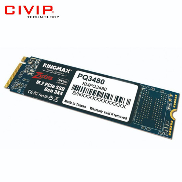 Ổ cứng SSD Kingmax M.2 NVMe PCIe 512Gb PQ3480