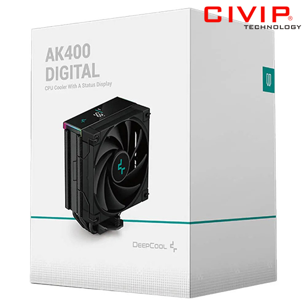 Tản nhiệt khí CPU Deepcool AK400 DIGITAL Black A-RGB