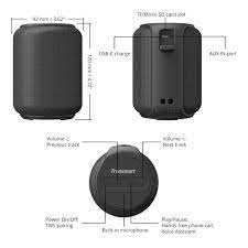 Loa Bluetooth Tronsmart Element T6 Mini - Black