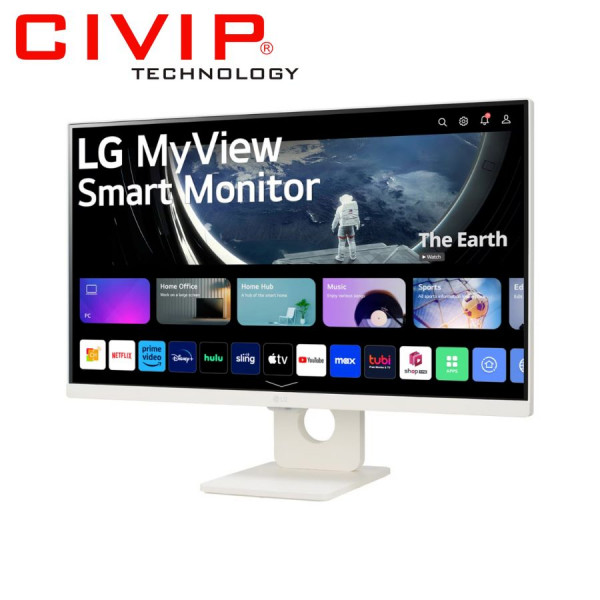 Màn hình LCD LG MyView 25SR50F-W 24.5 Inch (FHD/IPS/180Hz/8ms/Loa/webOS/)