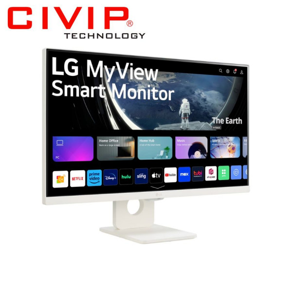 Màn hình LCD LG MyView 25SR50F-W 24.5 Inch (FHD/IPS/180Hz/8ms/Loa/webOS/)