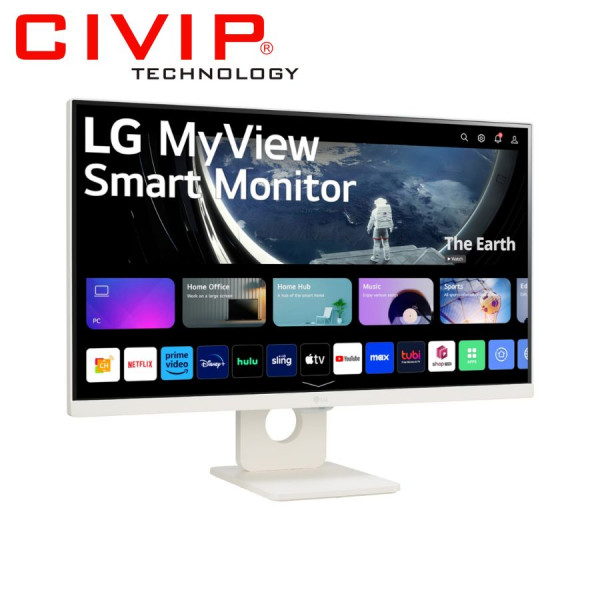 Màn hình LCD LG MyView 25SR50F-W 24.5 Inch (FHD/IPS/180Hz/8ms/Loa/webOS/)