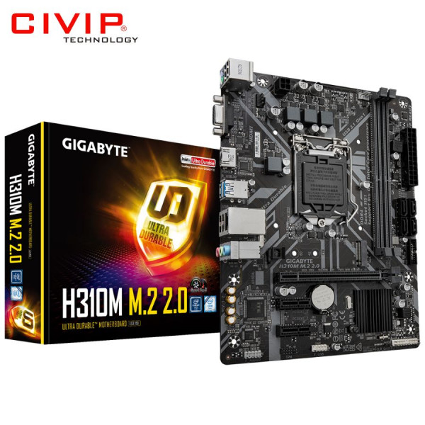 Mainboard GIGABYTE H310M M.2 2.0 (Chipset H310, CPU Intel LGA 1151, Ram DDR4, VGA / HDMI)