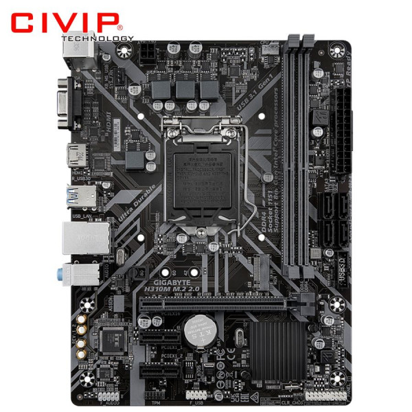 Mainboard GIGABYTE H310M M.2 2.0 (Chipset H310, CPU Intel LGA 1151, Ram DDR4, VGA / HDMI)