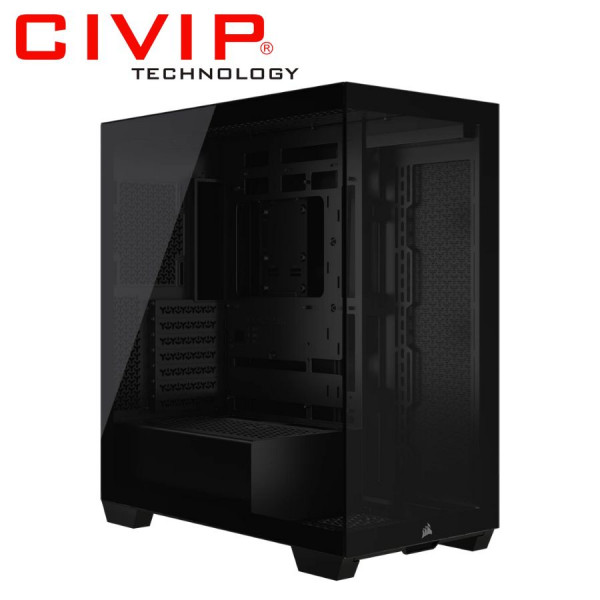 Case Corsair 3500X Mid-Tower - Black