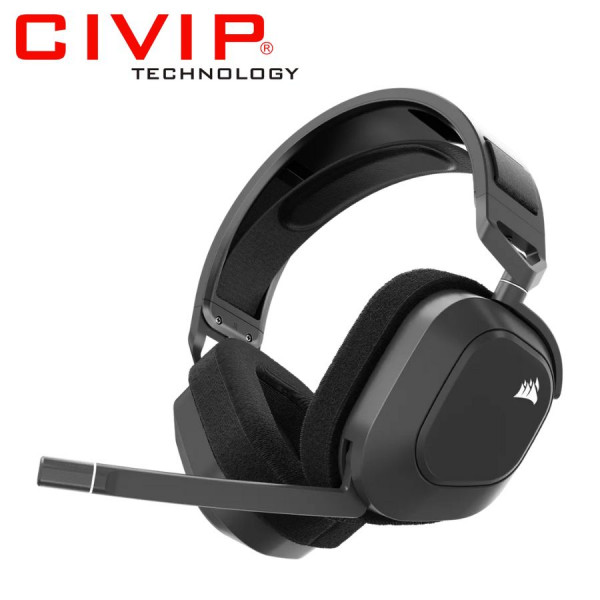 Tai nghe Corsair HS80 MAX WIRELESS - Steel Gray