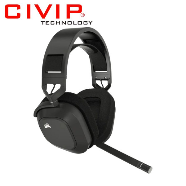 Tai nghe Corsair HS80 MAX WIRELESS - Steel Gray