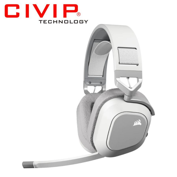 Tai nghe Corsair HS80 MAX WIRELESS - White