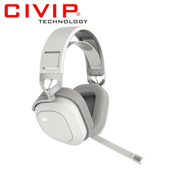 Tai nghe Corsair HS80 MAX WIRELESS - White