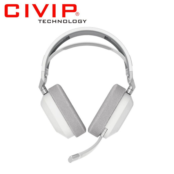 Tai nghe Corsair HS80 MAX WIRELESS - White