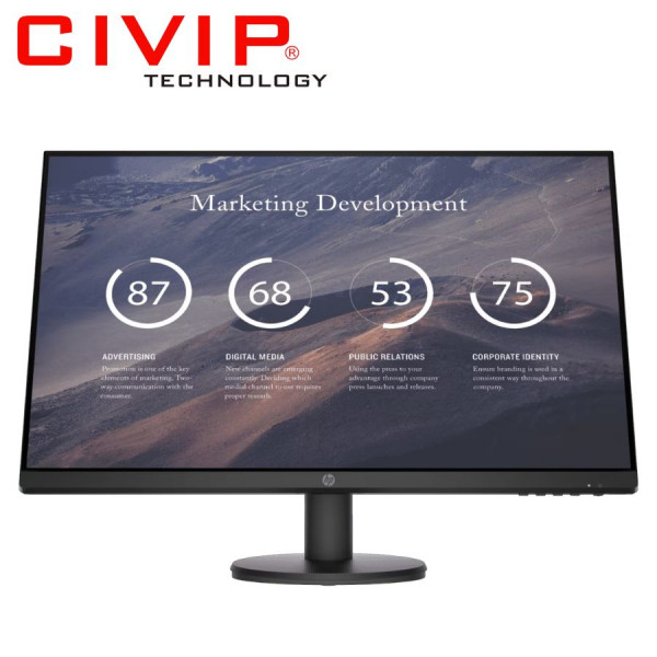 Màn hình LCD HP P27v G4 9TT20AA 27Inch (FHD/IPS/NTSC 72%/60Hz/5ms)