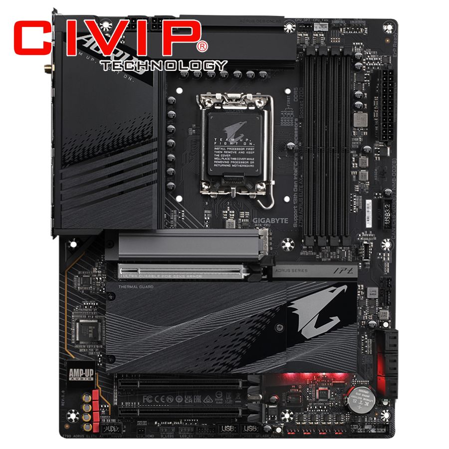 Mainboard Gigabyte Z790 AORUS ELITE AX DDR5 (Chipset Z790, CPU Intel ...